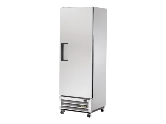 Réfrigérateur vertical Slimline pour la restauration, 1 porte battante pleine
