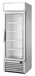 Armoires portes vitrées TRUE (1/4) Réfrigérateur vertical pour libre service, 1 porte battante vitrée GDM-19T-HC~FGD01