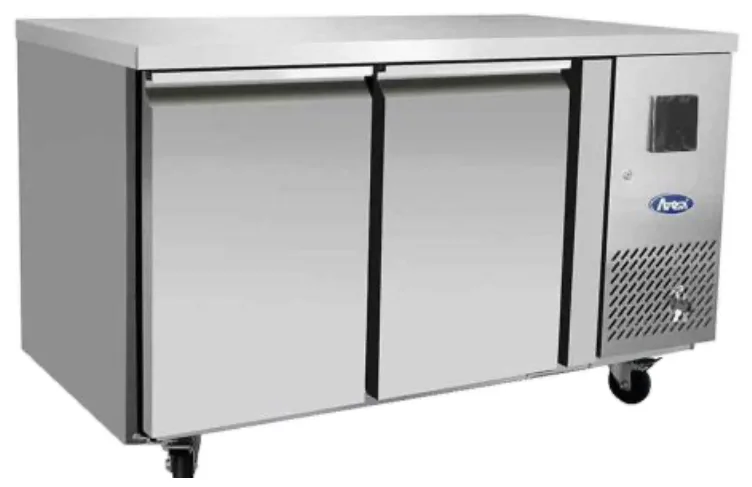 Table positive 600mm (2 portes)