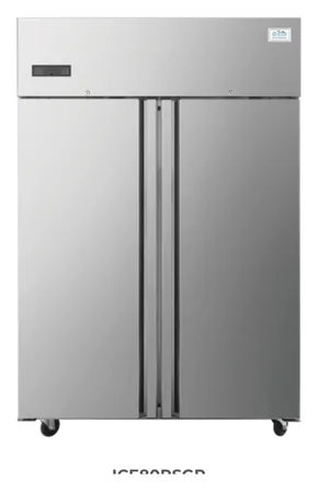 Armoire emboutie positive 2 portes GN2/1 AISI430