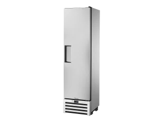 Réfrigérateur vertical Super Slimline pour la restauration, 1 porte battante pleine