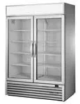 Armoires portes vitrées TRUE (3/4) Armoire verticale congélateur libre service, 2 portes battantes vitrées GDM-49F-HC~FGD01