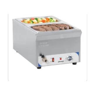 Bain-marie avec robinet de vidange GN 1/1 - 150mm