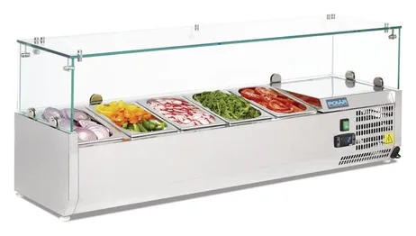 Saladette réfrigérée Polar G, 9x GN1/3