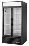 Réfrigérateur vertical pour libre service, 2 portes battantes vitrées GDM-35-HC~TSL01