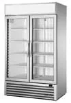 Armoire verticale congélateur libre service, 2 portes battantes vitrées GDM-43F-HC~FGD01