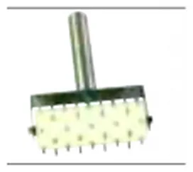 Bucasfoglia inox, pointes arrondies