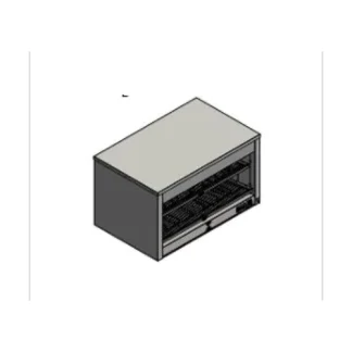 Sandwich chute 2-tier (air heated)