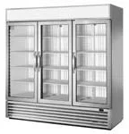 Armoire verticale congélateur libre service, 3 portes battantes vitrées GDM-72F-HC~FGD01