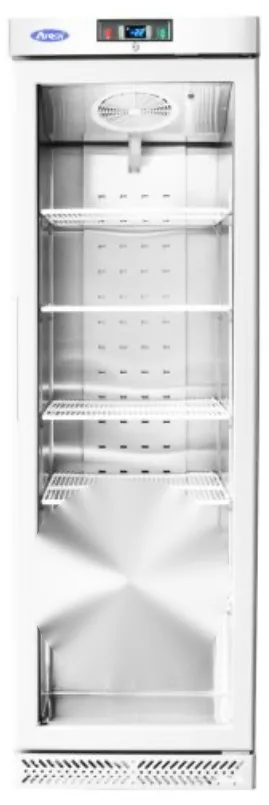 Armoire vitrée positive blanche 380L – Classe climatique 5