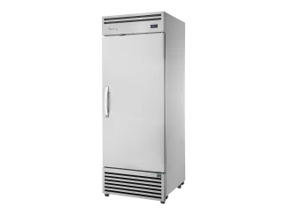 Congélateur vertical 2/1 GN, 1 porte battante pleine