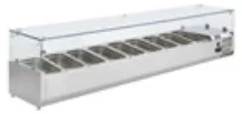 Saladette réfrigérée 9 bacs GN1/3 SÉRIE G