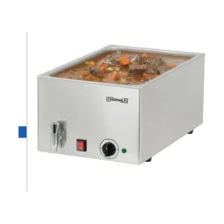 Bain-marie avec robinet de vidange GN 1/1