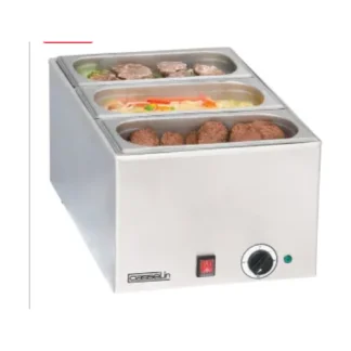 Bain-marie avec 3x GN 1/3