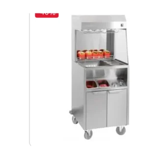 Poste de salage double chauffe 600