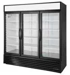 Réfrigérateur vertical pour libre service, 3 portes battantes vitrées GDM-72-HC~TSL01