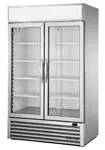 Réfrigérateur vertical pour libre service, 2 portes battantes vitrées GDM-43-HC~FGD01
