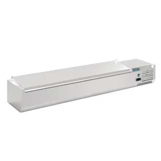 Saladette à poser avec couvercle Polar G, 8x GN1/4
