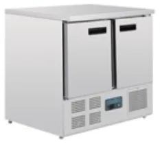 Table réfrigérée positive compacte 2 portes 240L