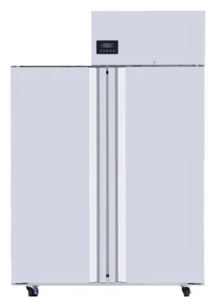 Armoire emboutie positive 2 portes GN2/1 FULL AISI304