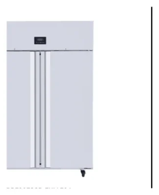 Armoire emboutie négative 2 portes GN2/1 FULL AISI304