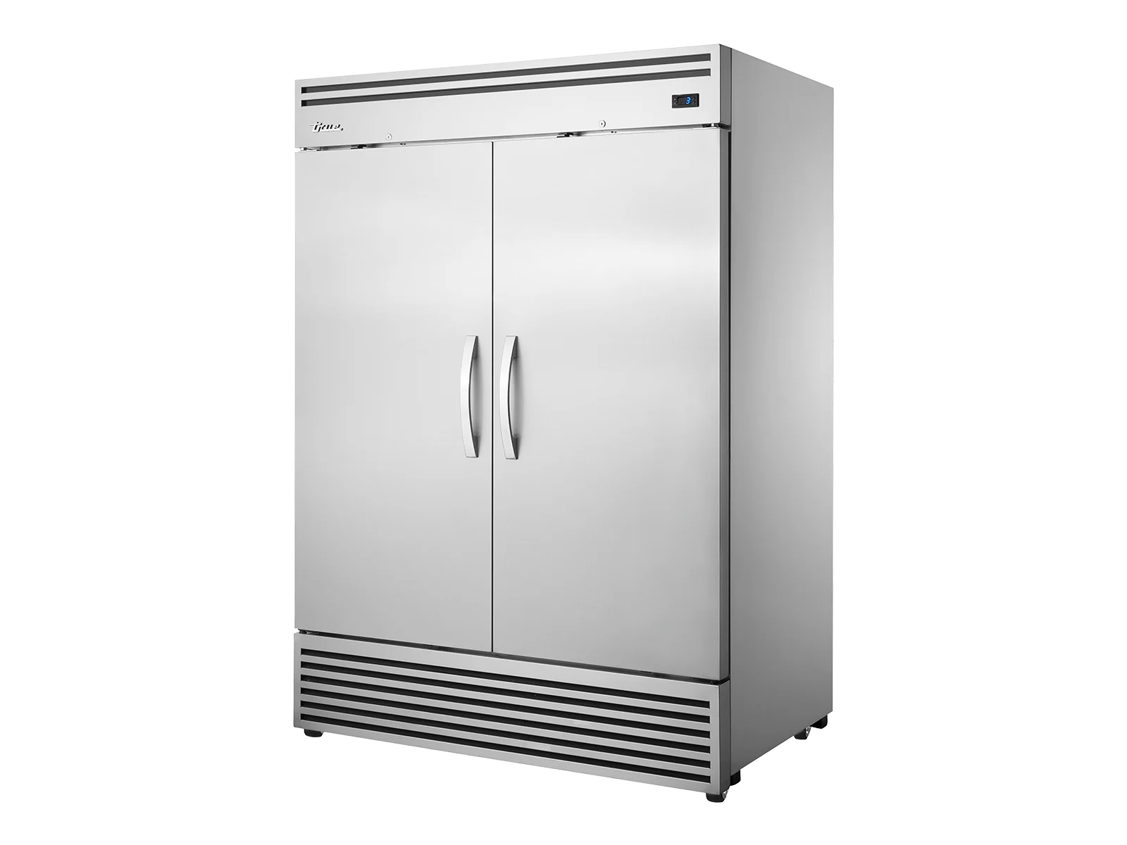 Réfrigérateur vertical pour la restauration 2/1 GN, 2 porte battante pleine