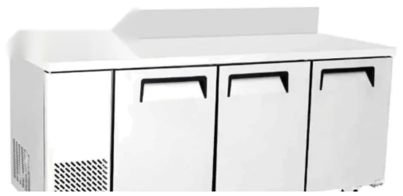 Table positive compacte - L1800mm avec dosseret
