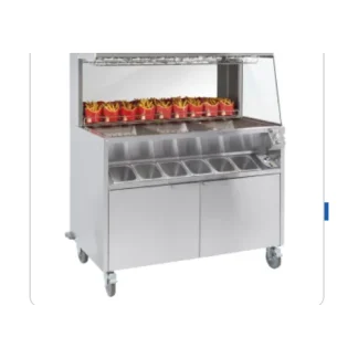 Poste de salage double chauffe 1200