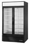 Réfrigérateur vertical pour libre service, 2 portes battantes vitrées GDM-43-HC~TSL01