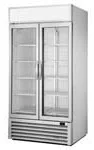 Armoire verticale congélateur libre service, 2 portes battantes vitrées GDM-35F-HC~FGD01