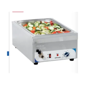 Bain-marie avec robinet de vidange GN 1/1 - 100mm